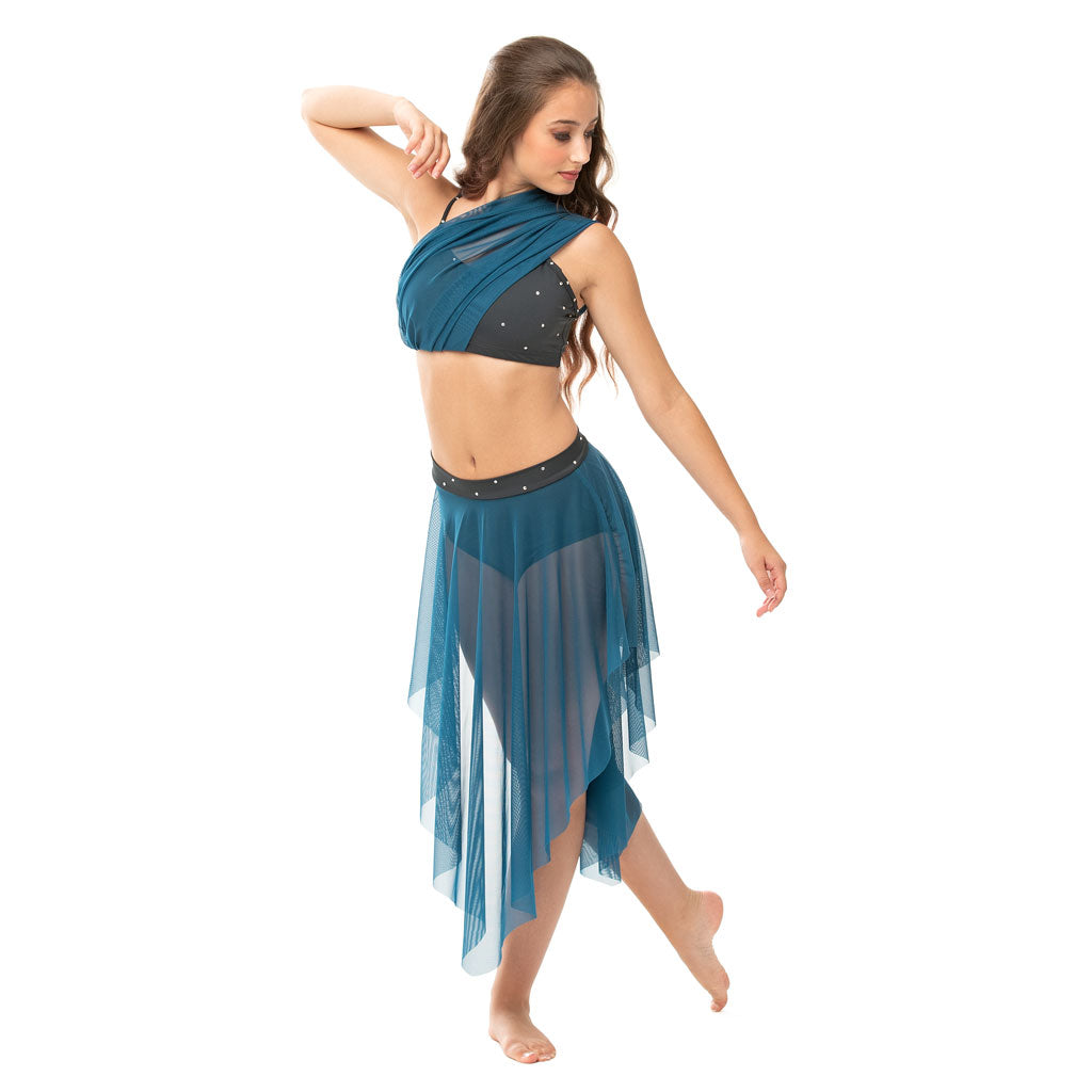 Style 5219-Steel/Peacock
